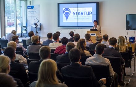 Gabriele Böhmer stellte das Online-Portal Munich Startup vor.