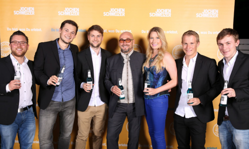 BABO blue with Jochen Schweizer and Lencke Steiner