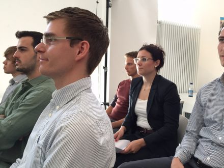 Aufmerksames Publikum bei der Eröffnung des Bavaria Israel Partnership Accelerator