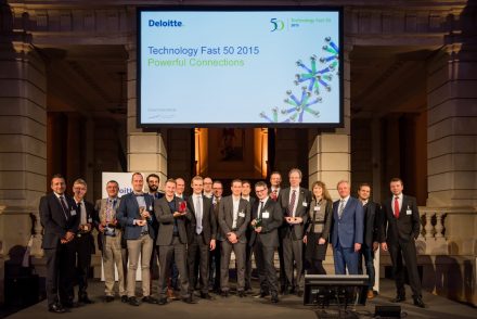 Deloitte Fast 50 - 2015 Berlin; Preistrager alle Kategorien.