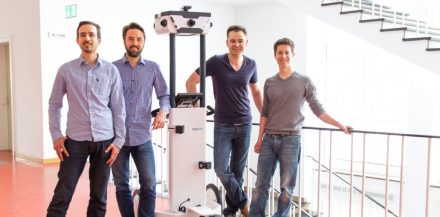 Das Münchner Startup NavVis ist auch am Start (© NavVis)