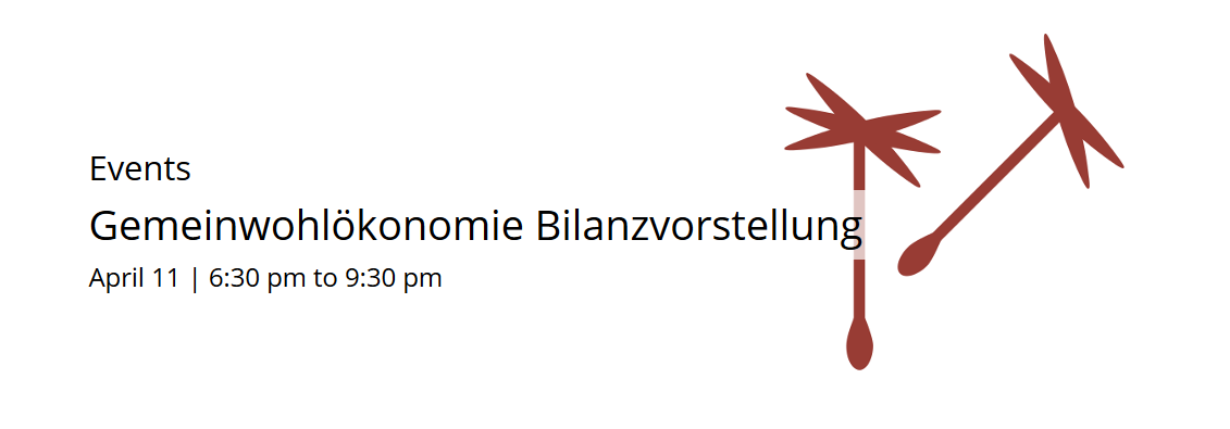 Gemeinwohlökonomie Bilanzvorstellung