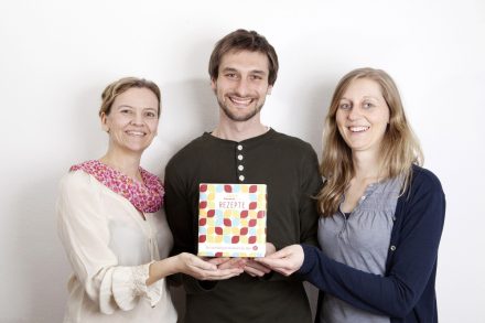 Feierabendglück Gründer: B. Günther (links), M. Lindlbauer (mitte), G. Deckers (rechts)