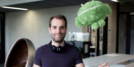 Alexander Waldmann, Orga-Team TECHFEST (© UnternehmerTUM /P. Ranz)