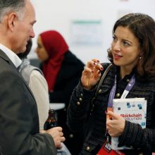 Zwischen den Slots hatten die Besucher viel Zeit sich untereinander auszutauschen