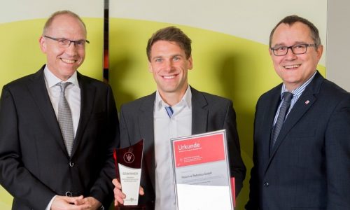 Winner of the idea phase of the Science4Life Venture Cup 2017 Reactive Robotics GmbH