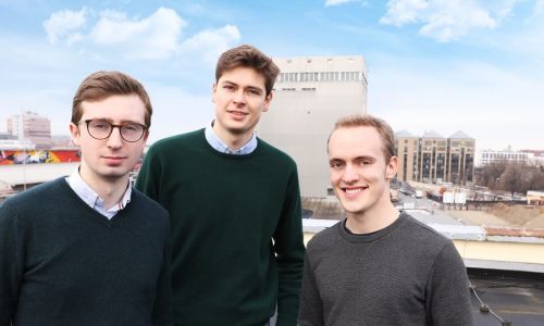 weview founding team - Jakob von Egidy, Leopold von Waldthausen, Christoph Pröschel (from left to right)