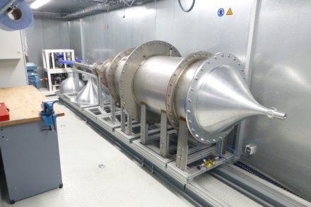 Kalibrierwindkanal von Vectoflow