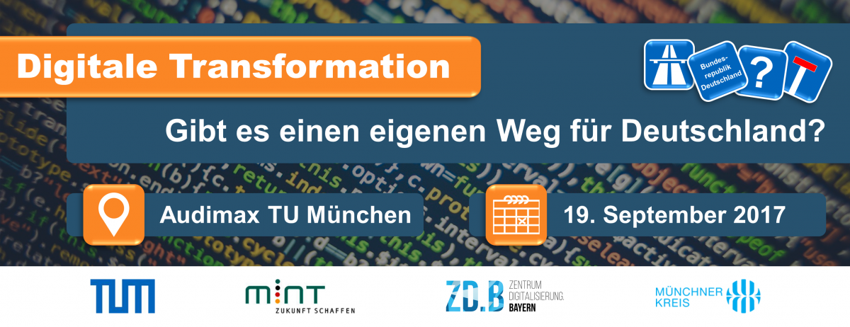 Conference “Digital Transformation – Is there a unique path for Germany?”