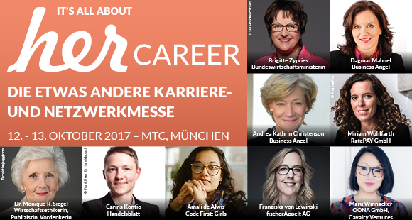 herCAREER@Night – das Netzwerkevent mit Table Captains