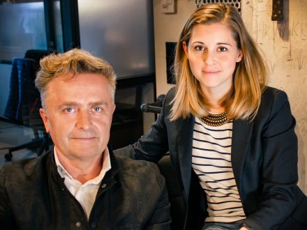 Die Gründer von ProjectRoom: Stefanie Feder (r.) und Henryk Vogel. Foto: ProjectRoom