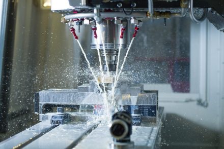 CNC Fräse im Einsatz