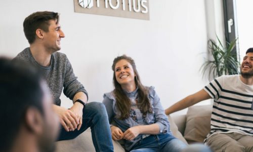 Lunch break at Motius