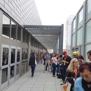 Queuing at SXSW 2018