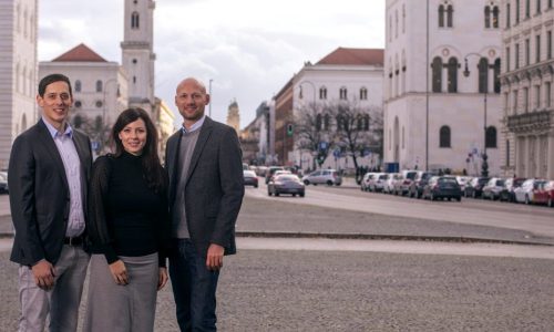 Cluno founders Nico Polleti, Christina Polleti, and Andreas Schuierer. (from left, photo: Cluno)