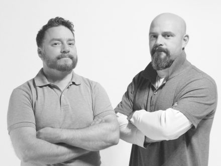 The founding team Fabian Kunz and Florian Roebbeling.