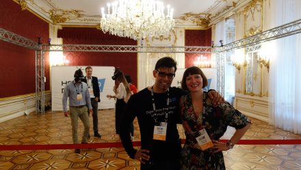 Jonathan Nowak und Barbara Lippe von Holodeck VR (Foto: Munich Startup)