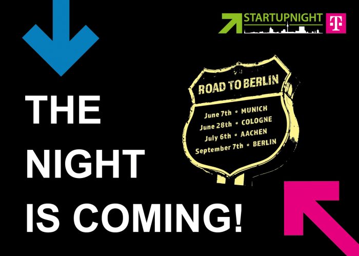 Startupnight – Road to Berlin Event in München