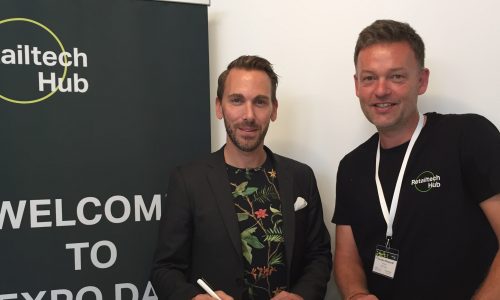 Dr. Dirk Schneider, Chief Digital Officer s.Oliver Group and Thorsten Marquardt, Managing Director Retailtech Hub (from left), Photo: Retailtech Hub