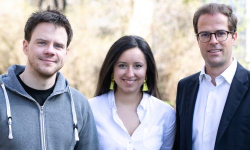 The founding team of Usercentrics Vinzent Ellissen, Lisa Gradow and Mischa Rürup (from left, photo: Raimar von Wienskowski)