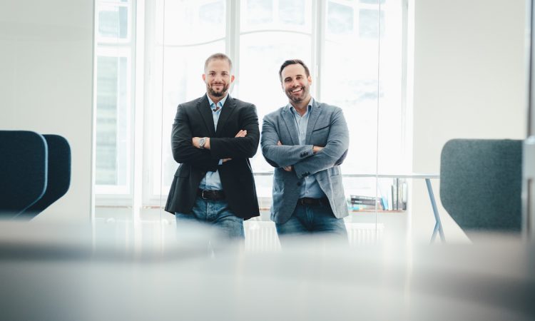 Martin Trink and Christian Vancea from the 360 Lab Accelerator (from left, photo: 360 Lab Accelerator)