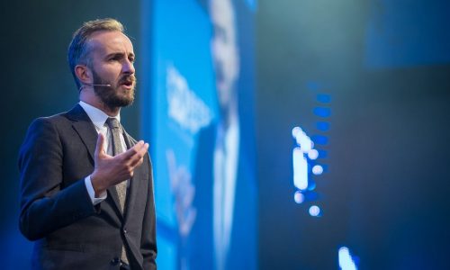 Jan Böhmermann at Bits & Pretzels 2018