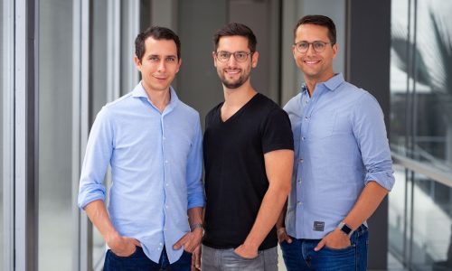Alasco founders Benjamin Günther, Anselm Bauer, and Sebastian Schuon. Proptech startup