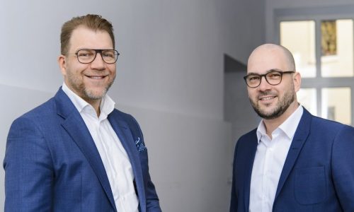 Capmatcher founders Boris Hardi and Philipp Berger.