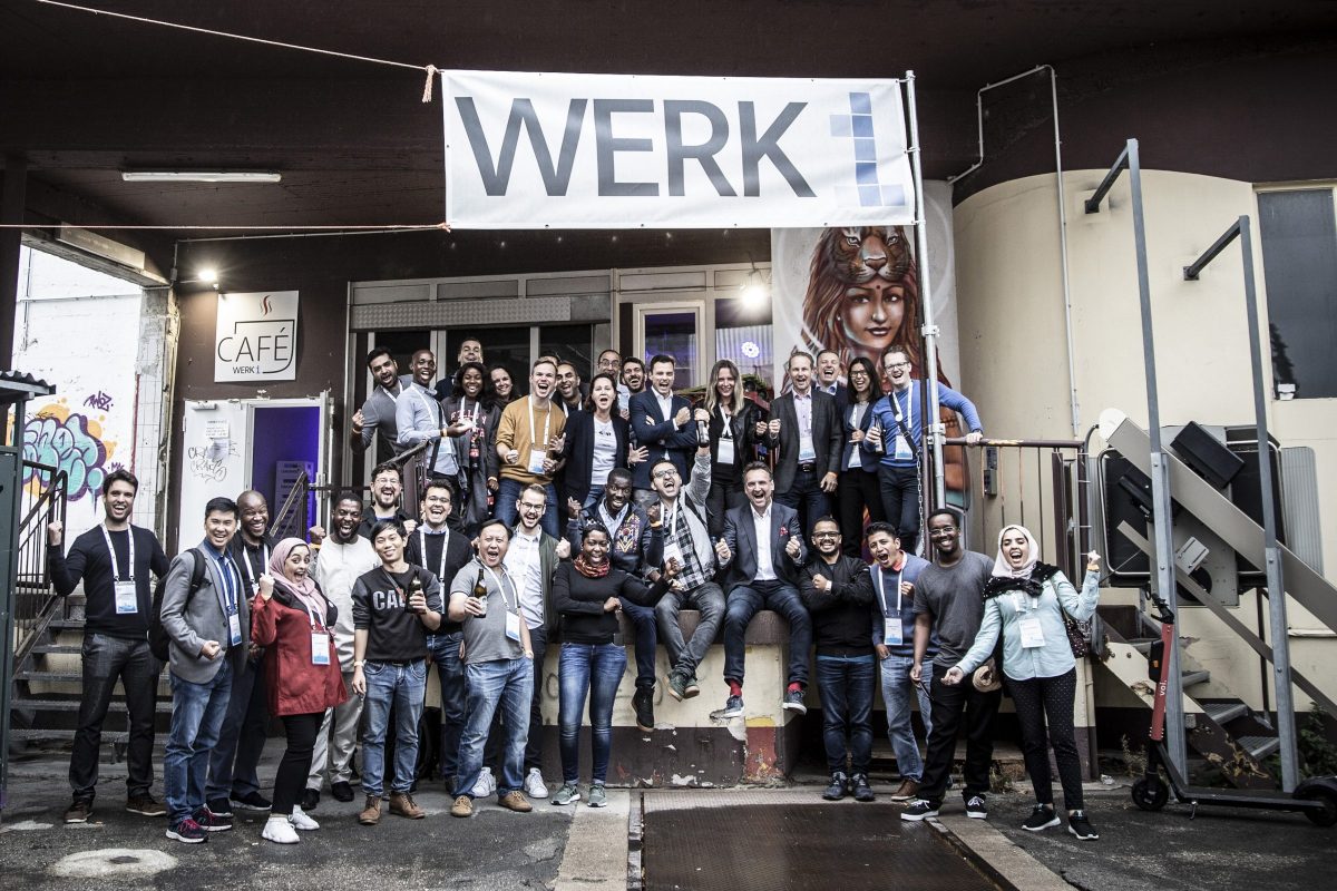 The IHK Startup Germany Tour 2019 visits Werk 1