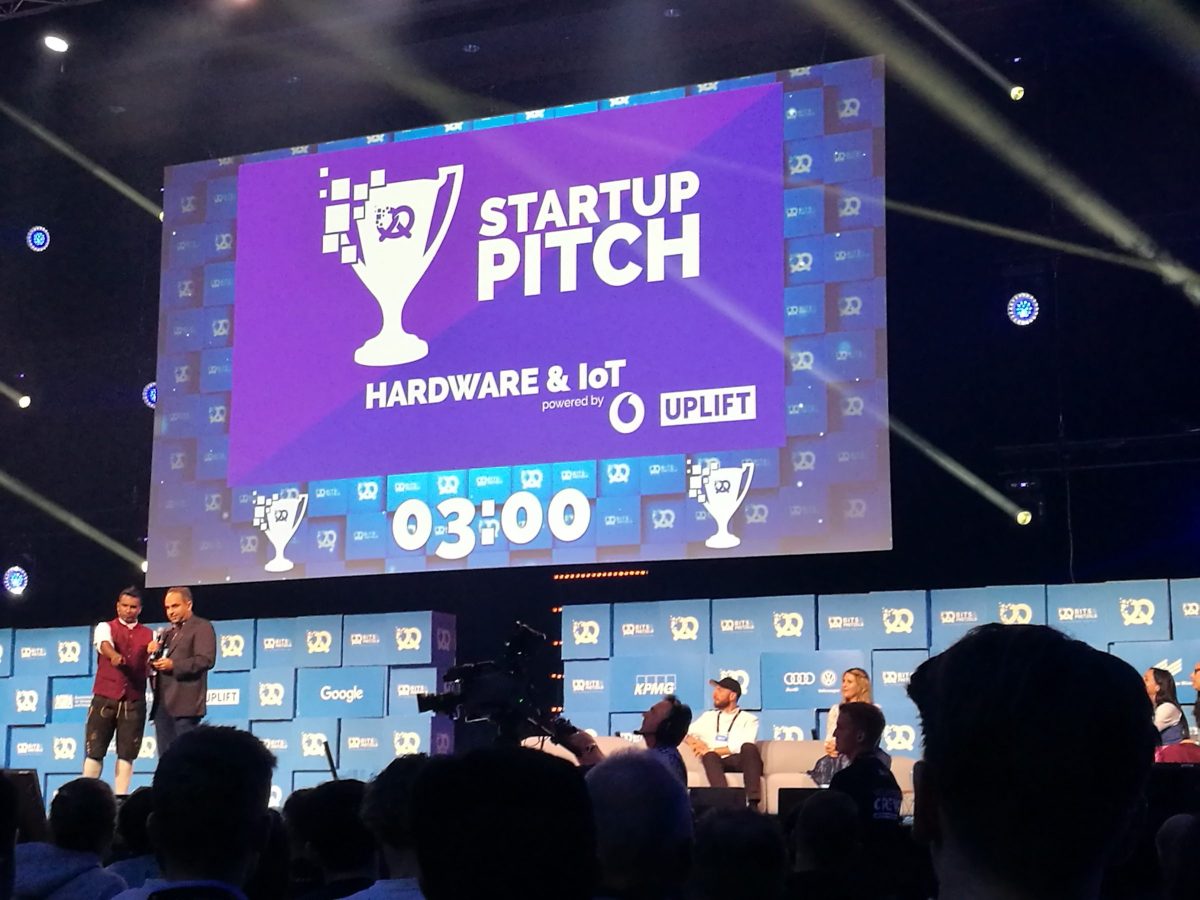 Startup Pitche Contest auf der Bits and Pretzels