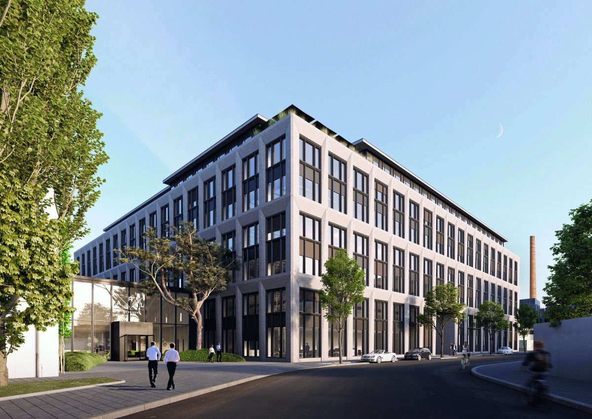 Apple plant, ins neue Bürogebäude "Karl" einzuziehen.