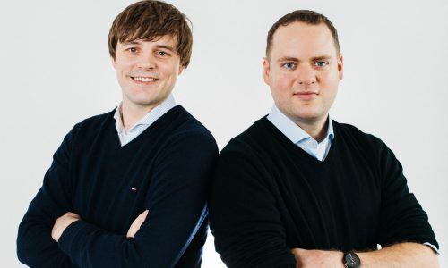 Agrando founders Jonathan Bernwieser and Jonas Hueber (from left)