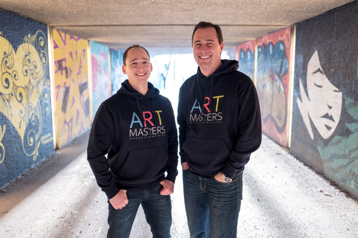 Artmasters Gründer Oliver Breiter und Alexander Eloe