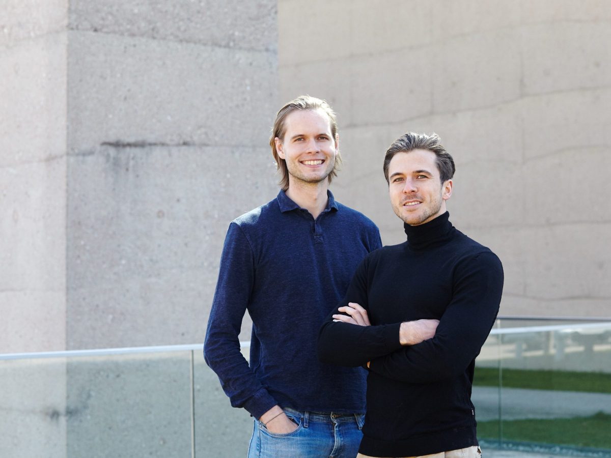 Die Luminovo-Gründer Timon Ruban und Sebastian Schaal (v.l.)