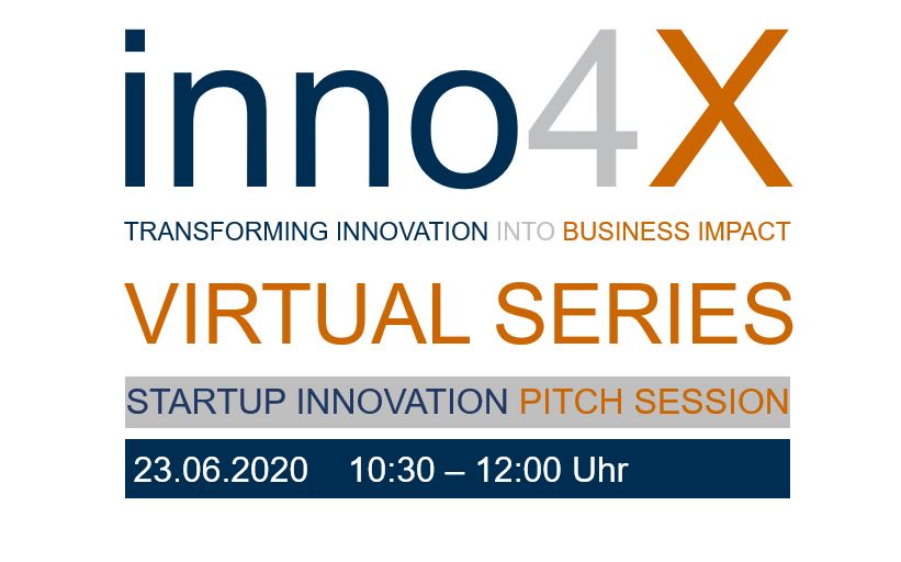 inno4X STARTUP INNOVATION PITCH SESSION