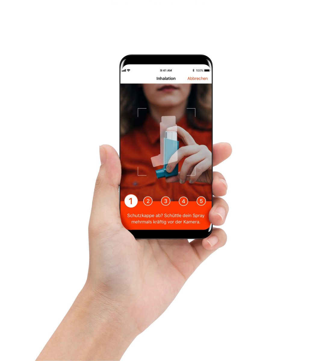 Visionhealth bekommt 1 Million für Inhalations-App