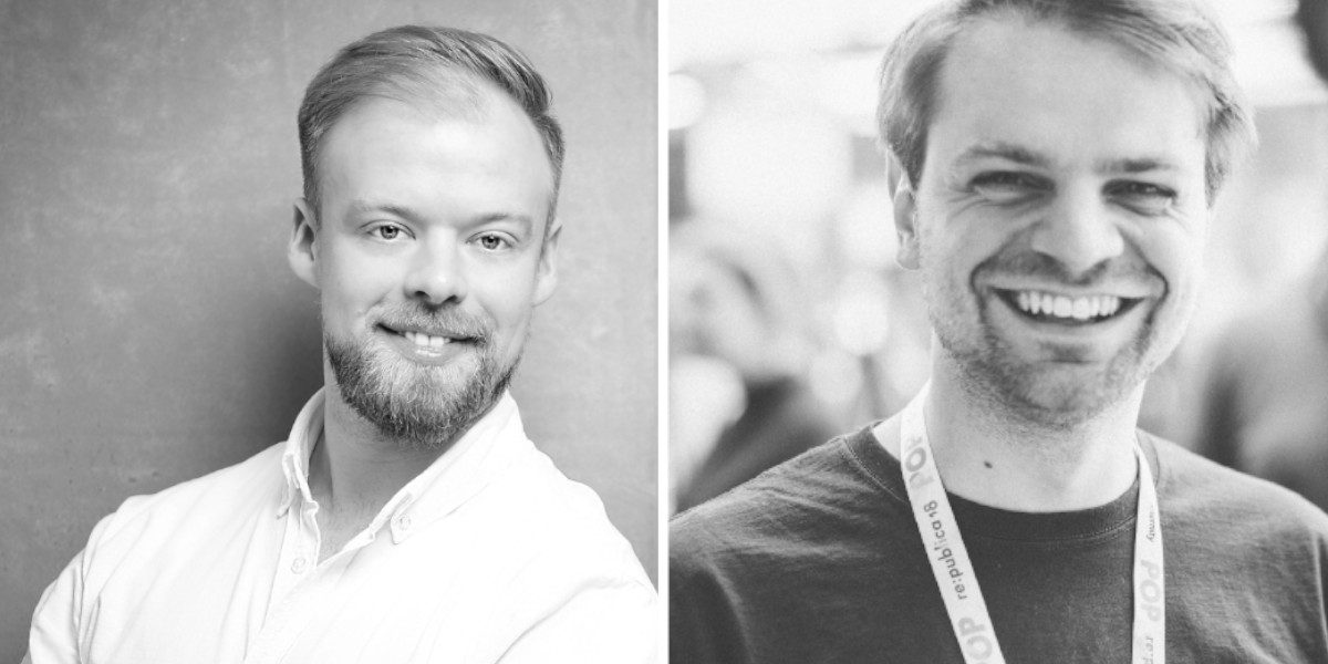 Die Heydata-Gründer Daniel Deutsch und Miloš Djurdjević (v.l.)