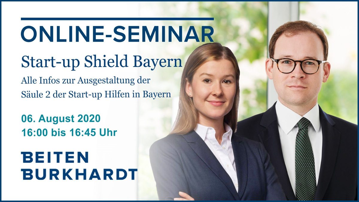 Online: Start-up Shield Bayern