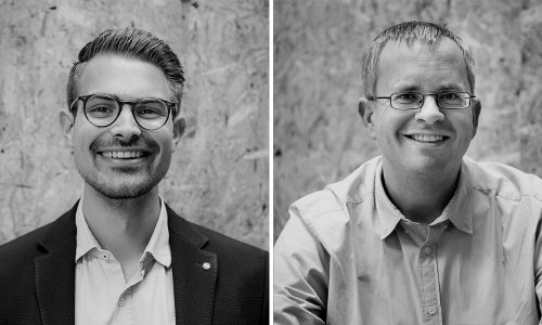 Johannes Stoffel and Marcus Lankenau (from left), founders of 2trde