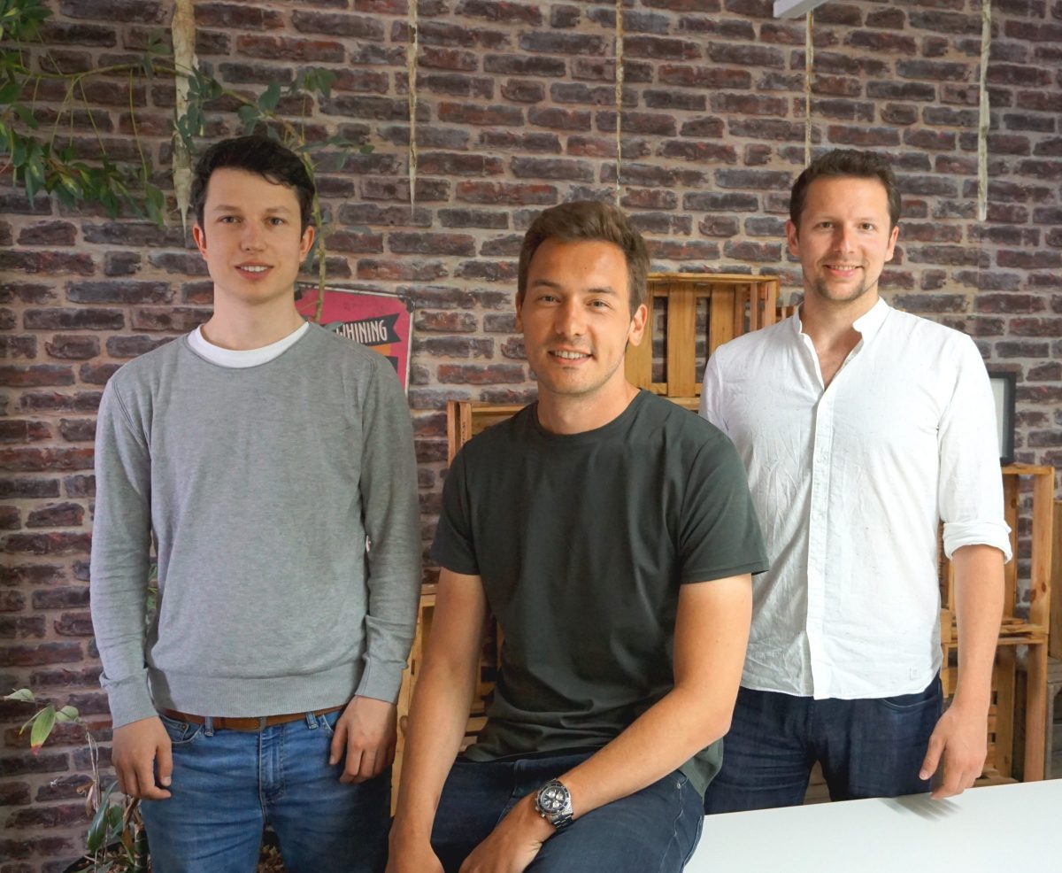 Ocell founders Felix Horvat, Christian Decher and David Dohmen (from left)