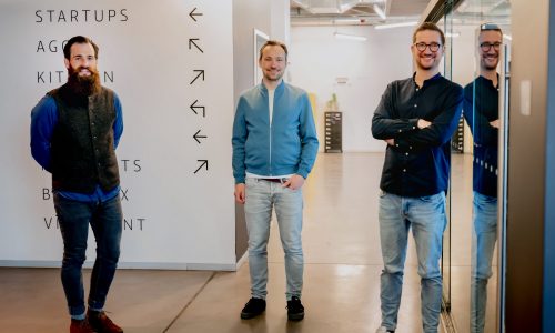 Dominik Pietrowski, Andreas Kleofas and Dimitri Dumonet, the founders of Emax Digital (from left)