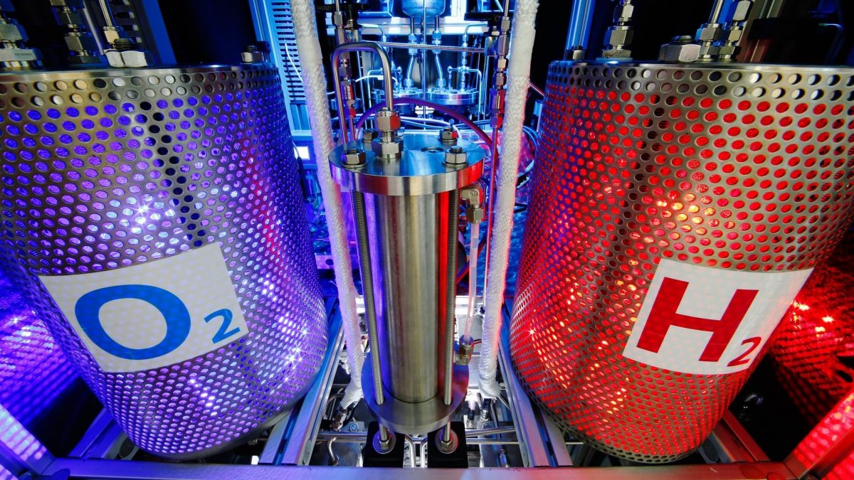 Wasserstoff Elektrolyse