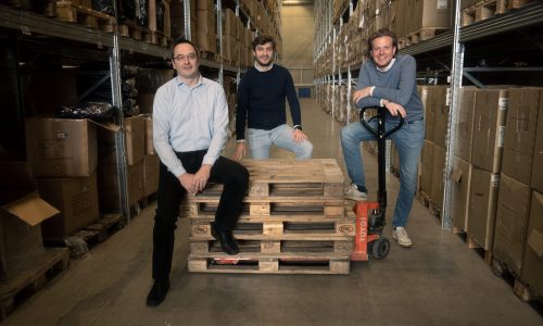 Charry founders Rene Seiler, Maximilian von Forstner and Benjamin Keller (from left)