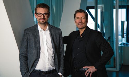 The E-Mobilio founders Denis Reichel and Ralph Missy (from left).