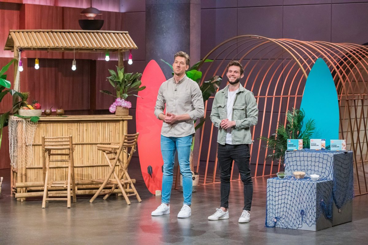 Julian Hallet und Robin Drummond, Gründer von Happy Ocean Foods (v.l.)