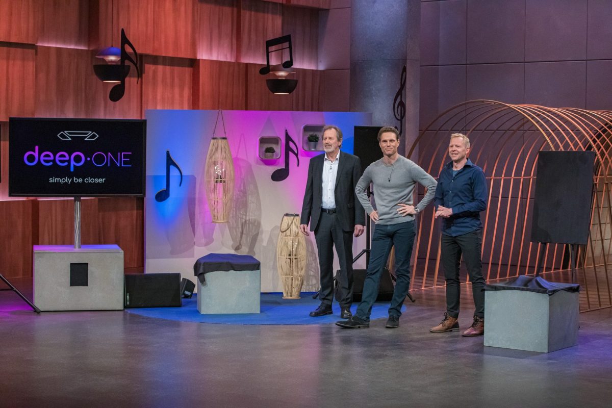 Deep One bei 'Die Höhle der Löwen': Stefan Mittnik, Frederik Podzuweit und Stefan Sube (v.l.)