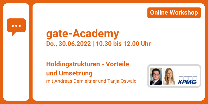 gate-Academy: Holdingstrukturen – Vorteile und Umsetzung