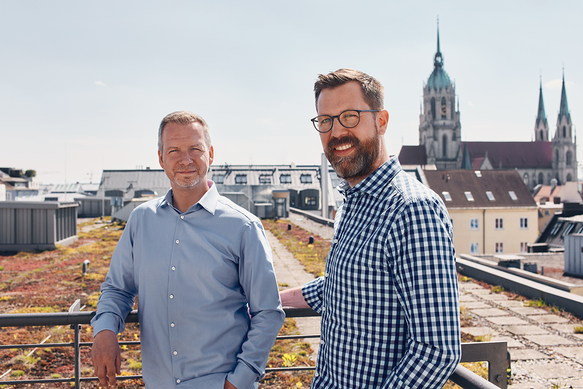 Die Rencore-Gründer Torsten Mandelkow (CTO) und Matthias Einig (CEO) (v.l.)