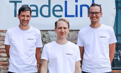 Tradelink founders Michael Bücker, Frederic Krahforst and Tobias Nendel (from left)