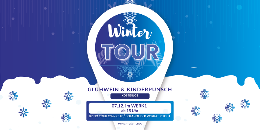 Munich Startup Mulled Wine Tour at WERK1
